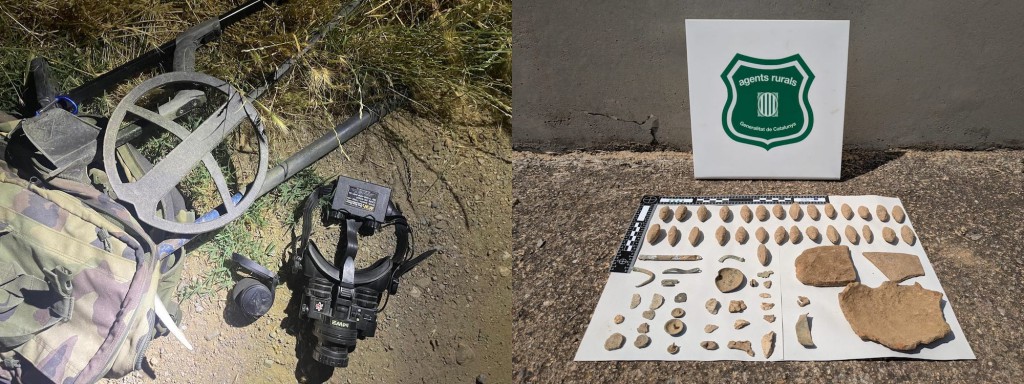 Caso Looting Junio 2025. Contra arqueofurtivos franceses actuando en territorio español