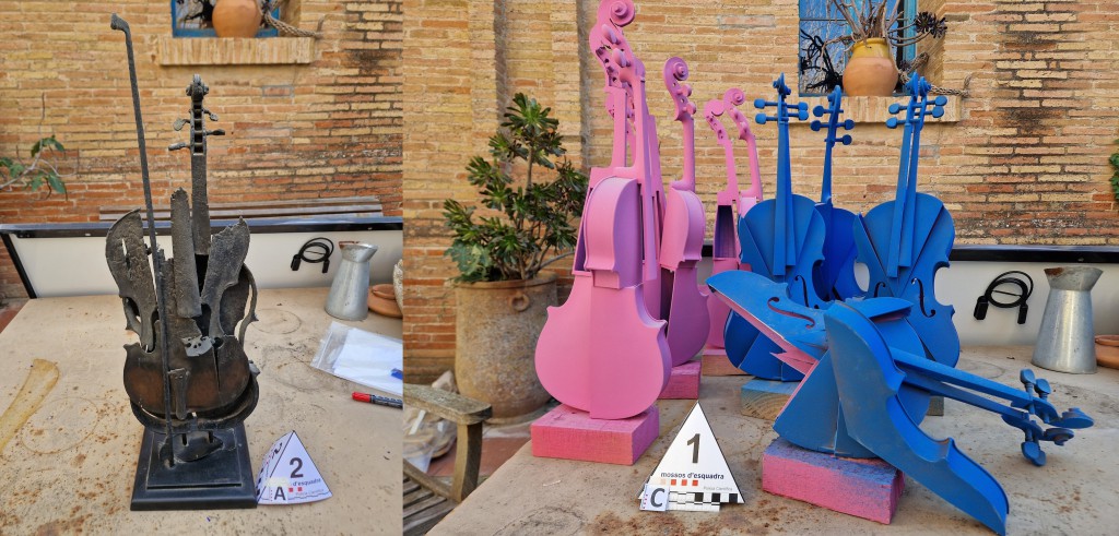 Caso Retmel, Abril 2025. Desarticulación de un taller de falsificación de esculturas destinadas a Francia.