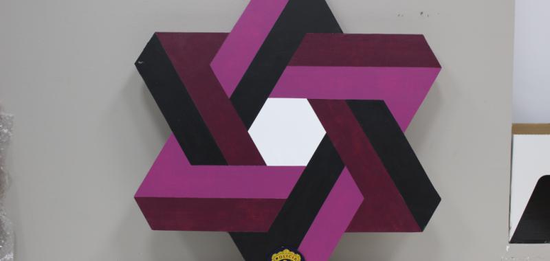 Reproducción de Obra de José Mª Yturralde